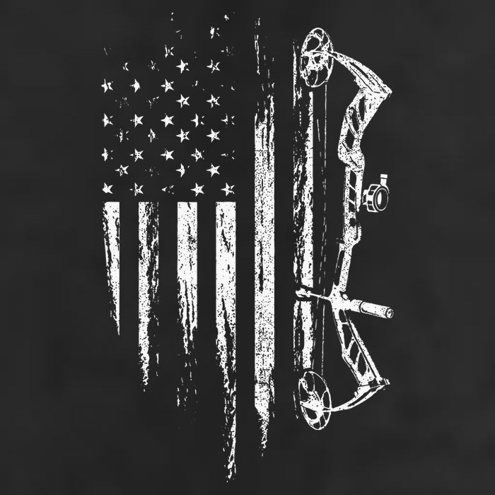 American Flag Bowhunting Bow Archery Gift For Deer Hunter Adult Drive Performance Visor