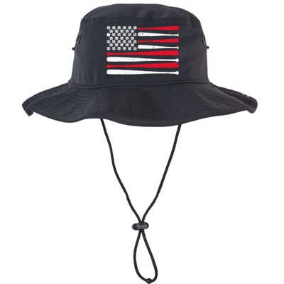 American Flag Baseball Usa Vintage Baseball Sport Fan Legacy Cool Fit Booney Bucket Hat