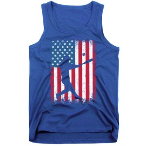 American Flag Baseball Team Gift Gift Tank Top