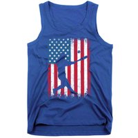 American Flag Baseball Team Gift Gift Tank Top