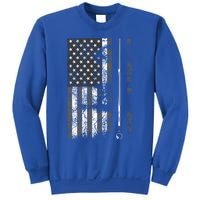 American Flag Billiard Stick Cute Table Game Funny Usa Gift Sweatshirt