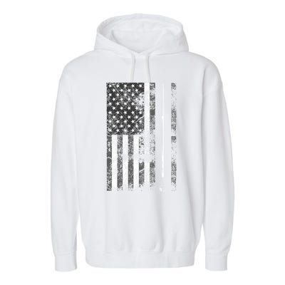 American Flag Billiard Stick Cute Table Game Funny Usa Gift Garment-Dyed Fleece Hoodie