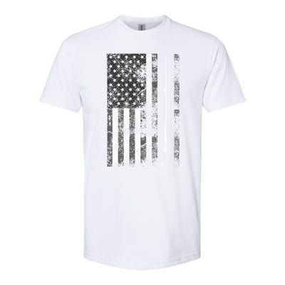 American Flag Billiard Stick Cute Table Game Funny Usa Gift Softstyle CVC T-Shirt