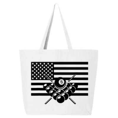 American Flag Billiards Billiards 25L Jumbo Tote