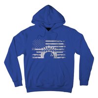 American Flag Bowling Bowling Gift Hoodie