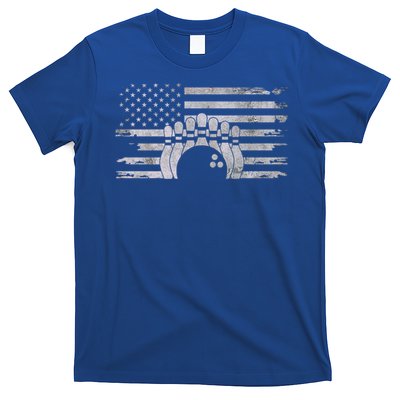 American Flag Bowling Bowling Gift T-Shirt