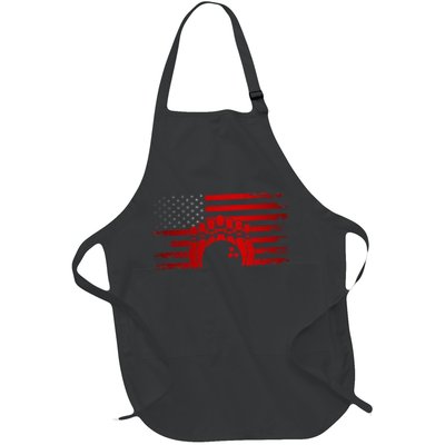American Flag Bowling Apparel Bowling Apron