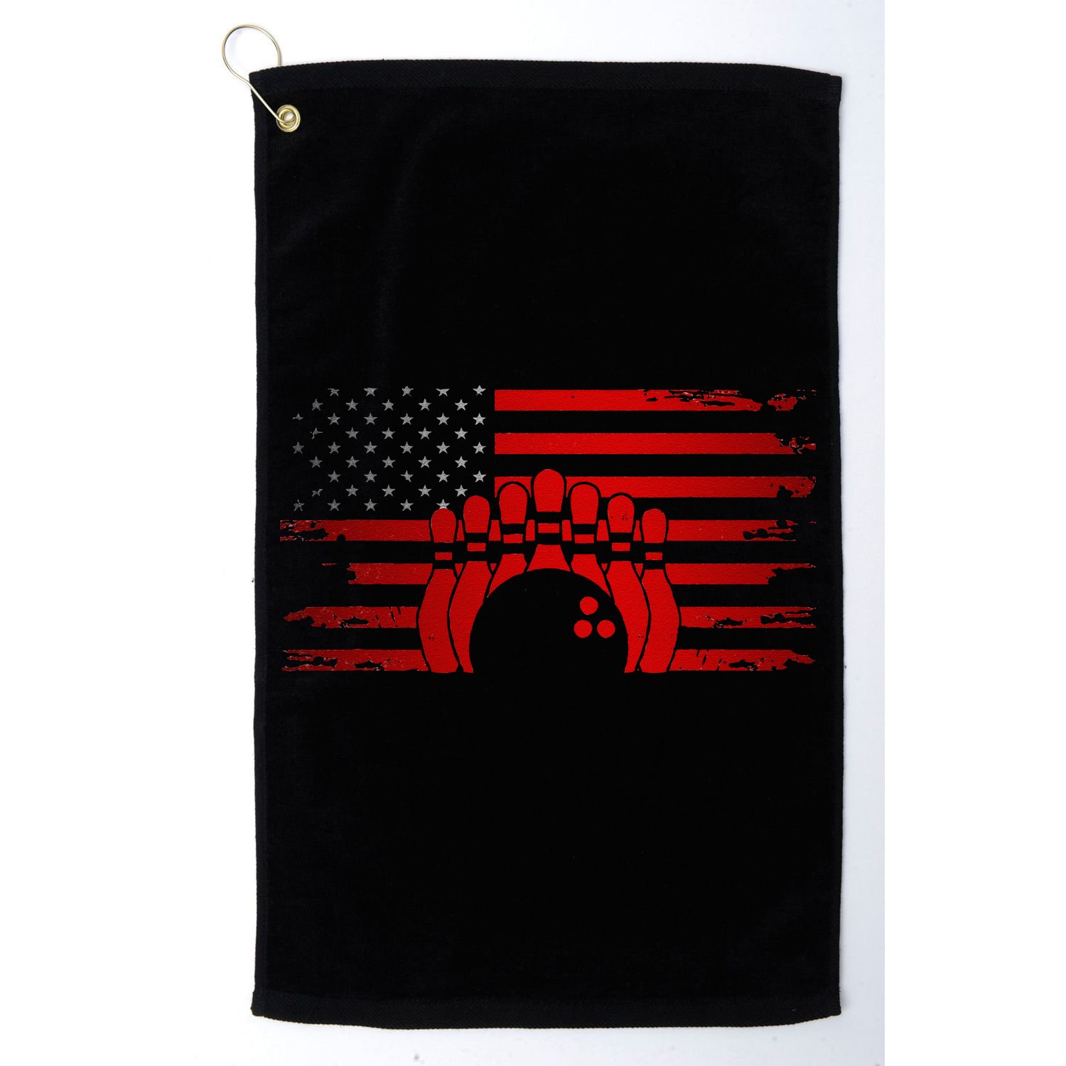 American Flag Bowling Apparel Bowling Golf Towel