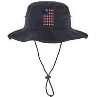 American Flag Bowling Bowler Gifts For Bowling Team Legacy Cool Fit Booney Bucket Hat