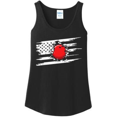 American Flag Bowling Apparel Bowling Ladies Essential Tank