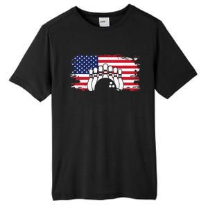 American Flag Bowling Apparel Bowling Tall Fusion ChromaSoft Performance T-Shirt