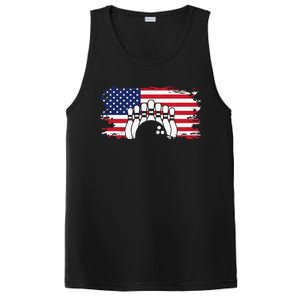 American Flag Bowling Apparel Bowling PosiCharge Competitor Tank