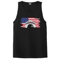 American Flag Bowling Apparel Bowling PosiCharge Competitor Tank