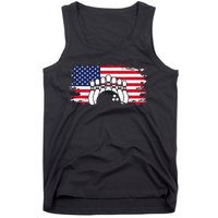 American Flag Bowling Apparel Bowling Tank Top