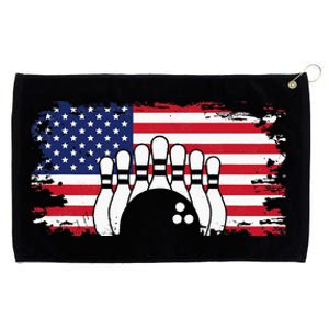 American Flag Bowling Apparel Bowling Grommeted Golf Towel