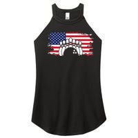 American Flag Bowling Apparel Bowling Women’s Perfect Tri Rocker Tank