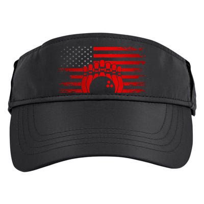 American Flag Bowling Apparel Bowling Adult Drive Performance Visor