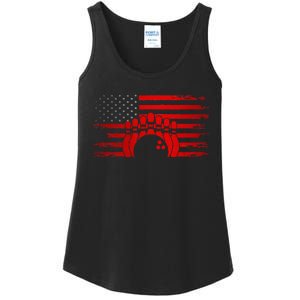 American Flag Bowling Apparel Bowling Ladies Essential Tank