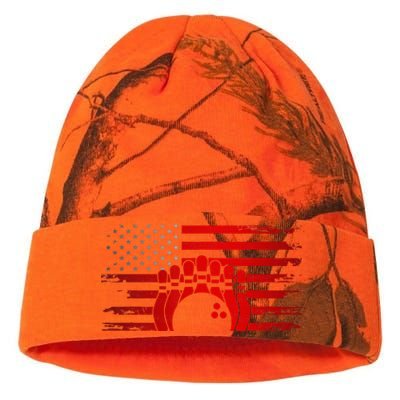 American Flag Bowling Apparel Bowling Kati Licensed 12" Camo Beanie