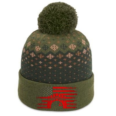 American Flag Bowling Apparel Bowling The Baniff Cuffed Pom Beanie