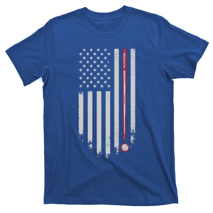 American Flag Billiard Pool Player Great Gift T-Shirt