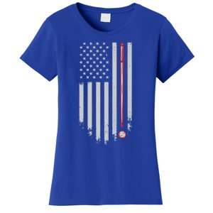 American Flag Billiard Pool Player Great Gift Women's T-Shirt