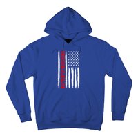 American Flag Butterfly Watching Coach Usa Gift Hoodie