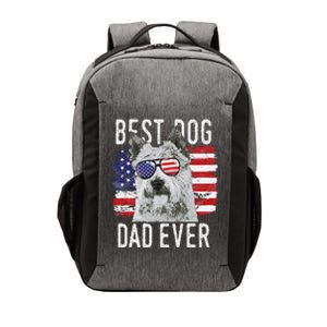 American Flag Best Dog Dad Ever Norwich Terriers Usa Vector Backpack