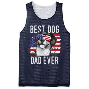 American Flag Best Dog Dad Ever Entlebucher Mountain Dogs Mesh Reversible Basketball Jersey Tank