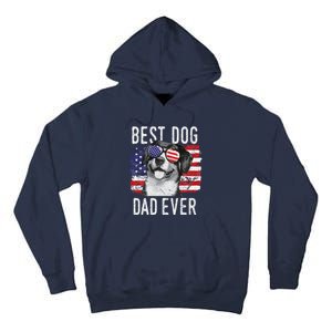 American Flag Best Dog Dad Ever Entlebucher Mountain Dogs Tall Hoodie