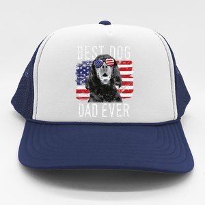 American Flag Best Dog Dad Ever Gordon Setters Usa Trucker Hat