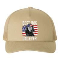 American Flag Best Dog Dad Ever Gordon Setters Usa Yupoong Adult 5-Panel Trucker Hat