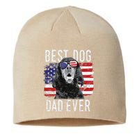 American Flag Best Dog Dad Ever Gordon Setters Usa Sustainable Beanie