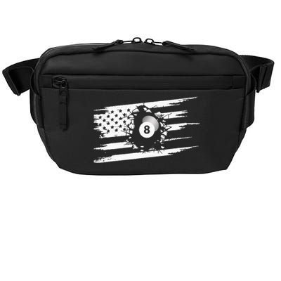 American Flag Billiards Apparel Billiards Crossbody Pack