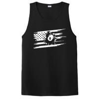 American Flag Billiards Cute Billiards Player Gift PosiCharge Competitor Tank