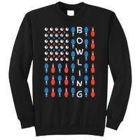 American Flag Bowling Bowler Gifts For Bowling Team Sweatshirt