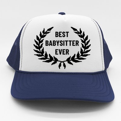 Award For Best Sitter Gift Trucker Hat