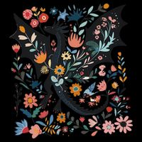 Abraxos Fantasy Bookish Floral Abraxos City Backpack