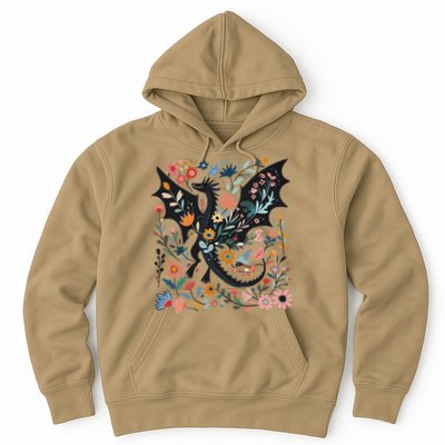 Abraxos Fantasy Bookish Floral Abraxos Hoodie