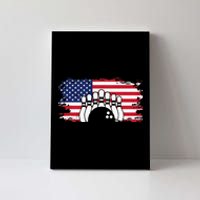 American Flag Bowling Apparel Bowling Canvas