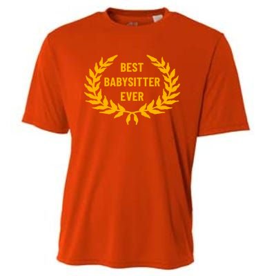 Award For Best Sitter Cool Gift Cooling Performance Crew T-Shirt