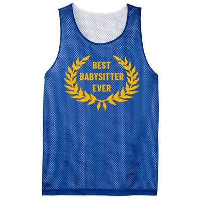 Award For Best Sitter Cool Gift Mesh Reversible Basketball Jersey Tank