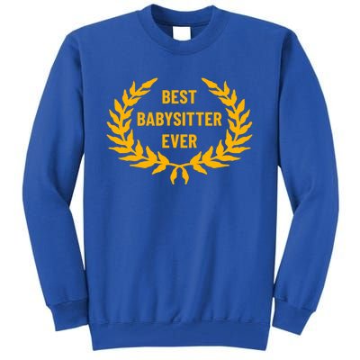 Award For Best Sitter Cool Gift Tall Sweatshirt