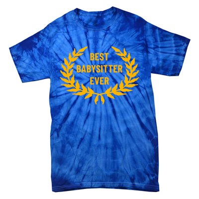 Award For Best Sitter Cool Gift Tie-Dye T-Shirt