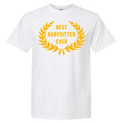 Award For Best Sitter Cool Gift Garment-Dyed Heavyweight T-Shirt