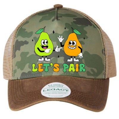 ABA Funny Behavior Analyst Therapist Let's Pair RBT  Legacy Tie Dye Trucker Hat