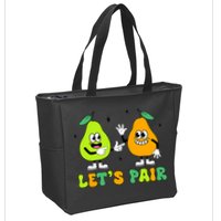 ABA Funny Behavior Analyst Therapist Let's Pair RBT  Zip Tote Bag