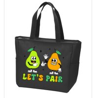 ABA Funny Behavior Analyst Therapist Let's Pair RBT  Zip Tote Bag