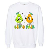 ABA Funny Behavior Analyst Therapist Let's Pair RBT  Garment-Dyed Sweatshirt