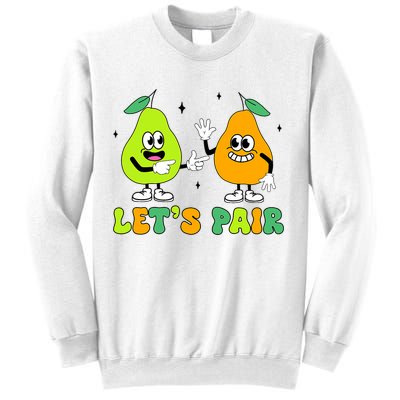 ABA Funny Behavior Analyst Therapist Let's Pair RBT  Sweatshirt